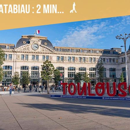 Moderne - Centre - Gare Matabiau Lägenhet Toulouse Exteriör bild